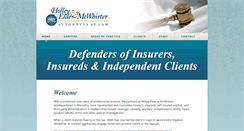 Desktop Screenshot of holleyelder.com